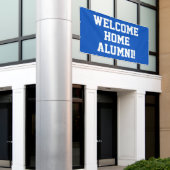 Welcome Zuhause Alumni Banner (Äußeres Gebäude)
