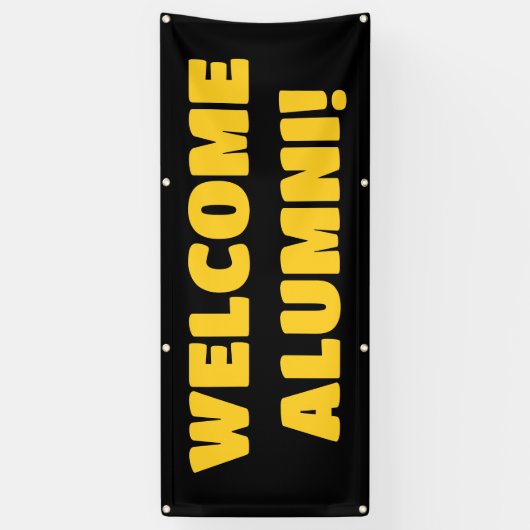 Welcome Zuhause Alumni Banner (Vertikal)