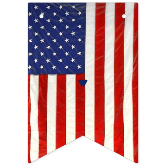 Welcome Zuhause American Flag Wimpelkette (Erste Fahne)