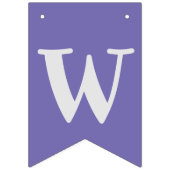 Welcome Zuhause Baby Banner Lavendel (Zweite Fahne)