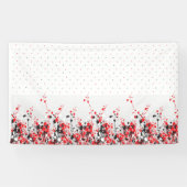 Welcome Zuhause Banner | Custom Floral Sign (Horizontal)