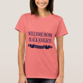 Welcome Zuhause Black Knights T-Shirt (Vorderseite)
