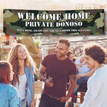 Welcome Zuhause Boot Camp Camouflage Abschluss