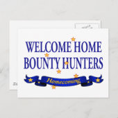 Welcome Zuhause Bounty Junters Postkarte (Vorne/Hinten)