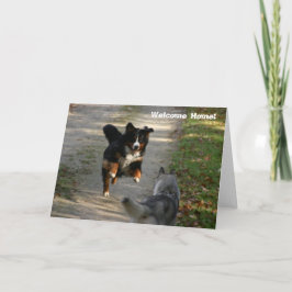 Welcome Zuhause Card - Die Wiedersehen Karte