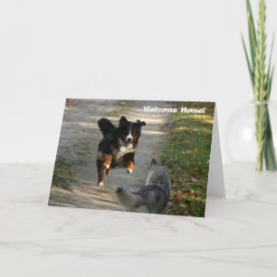 Welcome Zuhause Card - Die Wiedersehen Karte