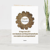 Welcome Zuhause cat Karte (Rückseite)