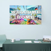 Welcome Zuhause Custom German Shepherd Dog Banner (Messeveranstaltung)