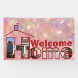 Welcome Zuhause Custom Vinyl Banner 3' x 5