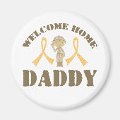 Welcome Zuhause Daddy Magnet (Vorne)