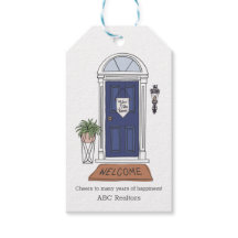 Welcome Zuhause Door Custom Real Anwesen Gift Tag