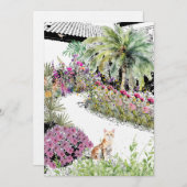 Welcome Zuhause Einladung (Vorne/Hinten)