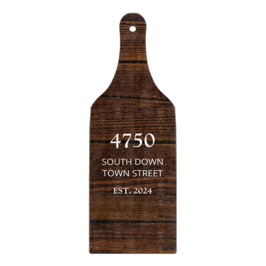 Welcome Zuhause First Zuhause New Zuhause Housewar Schneidebrett (Vorderseite)