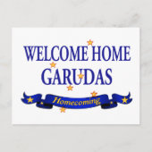 Welcome Zuhause Garudas Postkarte (Vorderseite)