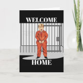 Welcome Zuhause Grußkarte Karte (Vorderseite)