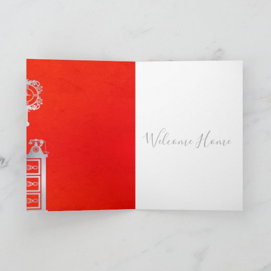 Welcome Zuhause Karte (Innenseite)