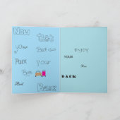 Welcome Zuhause Karte (Innenseite)