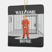 Welcome Zuhause Keramik Ornament (Links)