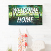 Welcome Zuhause Landswater-Banner Banner (Insitu)