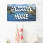 Welcome Zuhause Landswater-Banner Banner (Insitu)