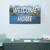 Welcome Zuhause Landswater-Banner Banner (Messeveranstaltung)