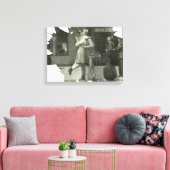 Welcome Zuhause | LEINWAND (Insitu (Wohnzimmer))