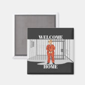 Welcome Zuhause Magnet (Vorderseite/Rückseite)