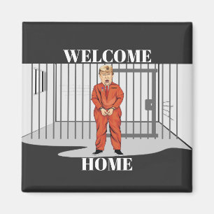 Welcome Zuhause Magnet