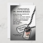 Welcome Zuhause/ Militär Einladung (Vorderseite)