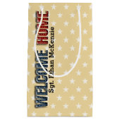 Welcome Zuhause Militär Kleine Geschenktüte (Vorderseite)