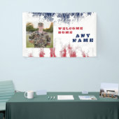 Welcome Zuhause Military Veteran Foto Banner (Messeveranstaltung)