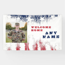 Welcome Zuhause Military Veteran Foto