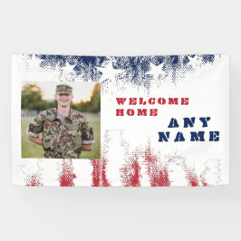 Welcome Zuhause Military Veteran Foto Banner