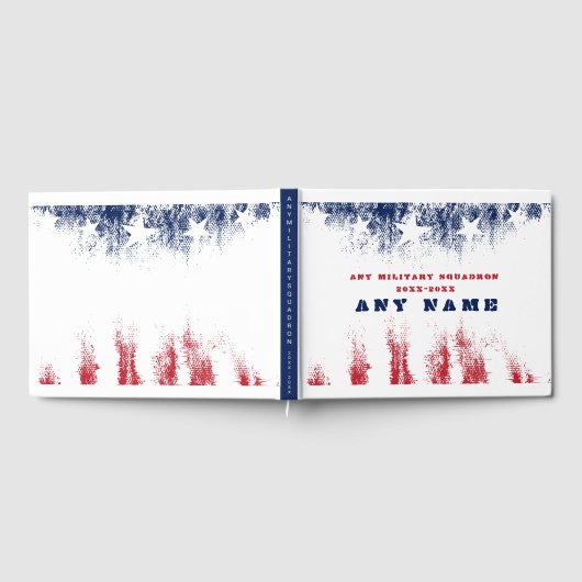 Welcome Zuhause Military Veteran Squadron Gästebuch (Voll)