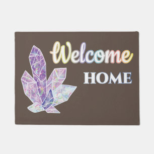 Welcome ZUHAUSE my Diamond Fußmatte
