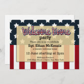 Welcome Zuhause Partys Einladung (Vorne/Hinten)