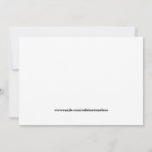 Welcome Zuhause Partys Einladung (Rückseite)