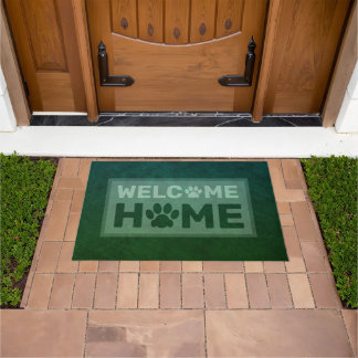 Welcome Zuhause Paws Fußmatte