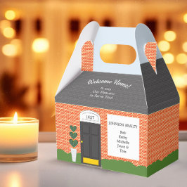 Welcome Zuhause Personalisiert Realtor Geschenkbox Geschenkschachtel