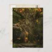 Welcome Zuhause Postcard Postkarte (Vorne/Hinten)