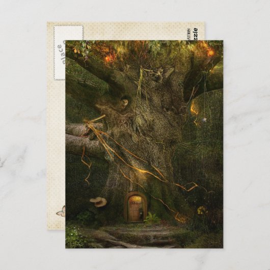 Welcome Zuhause Postcard Postkarte (Vorne/Hinten)