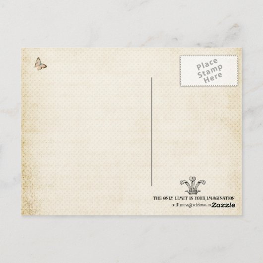 Welcome Zuhause Postcard Postkarte (Rückseite)