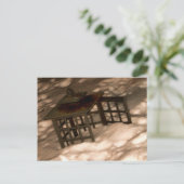 Welcome Zuhause Postcard Postkarte (Stehend Vorderseite)