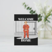 Welcome Zuhause Postcard Postkarte (Stehend Vorderseite)