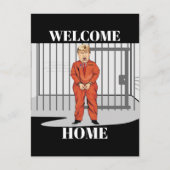 Welcome Zuhause Postcard Postkarte (Vorderseite)