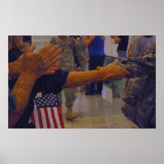 Welcome Zuhause Poster (Vorne)