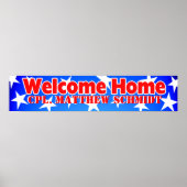 Welcome Zuhause Poster (Vorne)