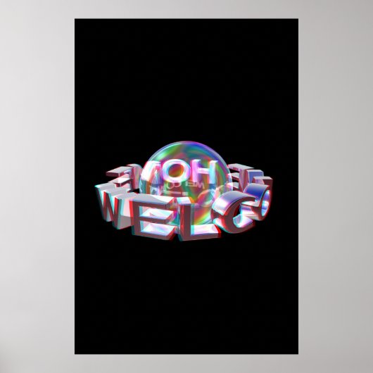 Welcome Zuhause Poster (Vorne)