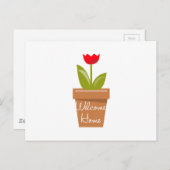 Welcome Zuhause Postkarte (Vorne/Hinten)