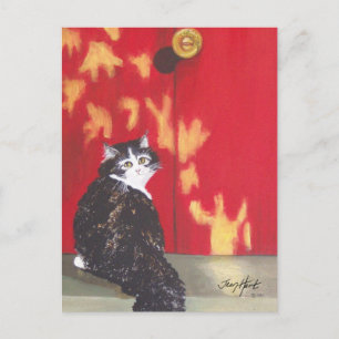 Welcome Zuhause Postkarte